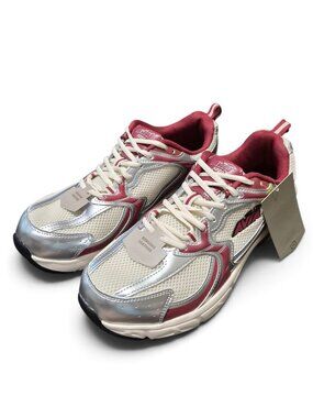 Avia Men's 5000 Athletic Performance Running Shoes Size 12 Leather Mesh Red